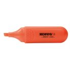 KORES Szövegkiemelő, 0,5-5 mm, KORES, narancssárga
