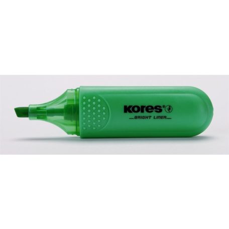 KORES Szövegkiemelő, 0,5-5 mm, KORES, zöld