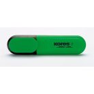KORES Szövegkiemelő, 0,5-5 mm, KORES, zöld