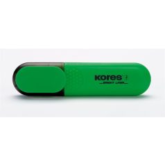 KORES Szövegkiemelő, 0,5-5 mm, KORES, zöld