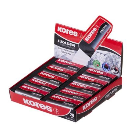 KORES Radír, KORES "KE-20", fekete