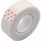 KORES Ragasztószalag, írható, 19 mm x 33 m, KORES "Invisible", áttetsző