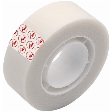 KORES Ragasztószalag, írható, 19 mm x 33 m, KORES "Invisible", áttetsző