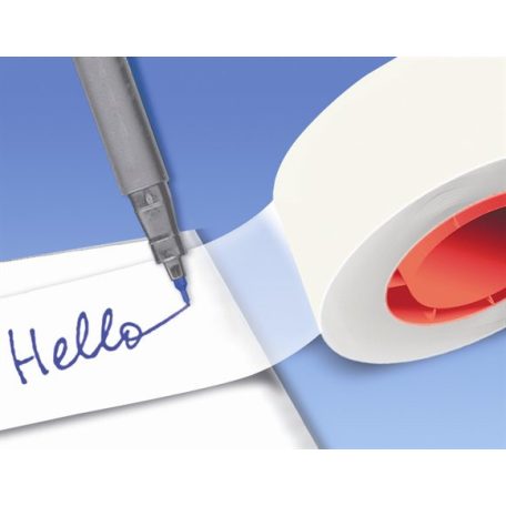 KORES Ragasztószalag, írható, 19 mm x 33 m, KORES "Invisible", áttetsző