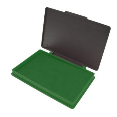 KORES Bélyegzőpárna, 110x70 mm, KORES "Stampo", zöld
