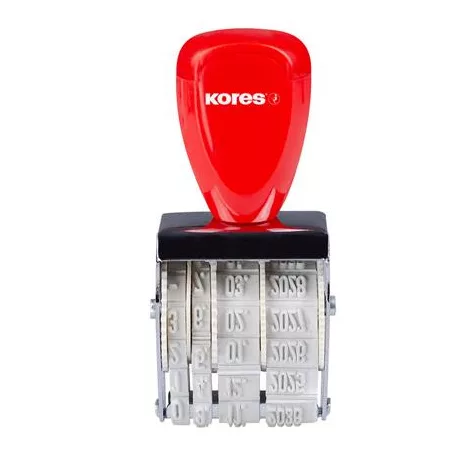 KORES Dátumbélyegző, fordított, KORES