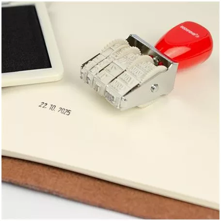 KORES Dátumbélyegző, fordított, KORES