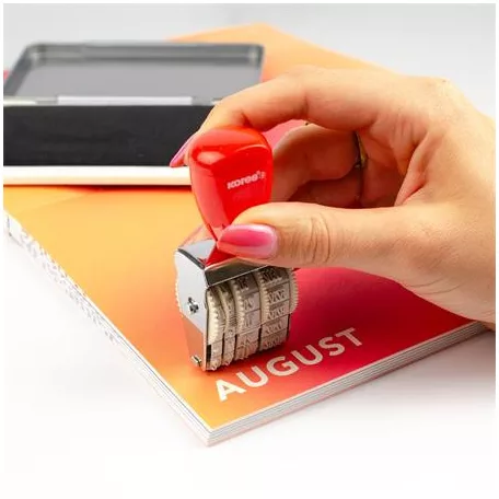 KORES Dátumbélyegző, fordított, KORES