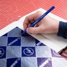 KORES Indigó, A4, kézi, KORES, 100 lap, kék