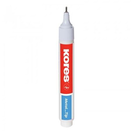 KORES Hibajavító toll, 9 ml, KORES "Metal Tip"