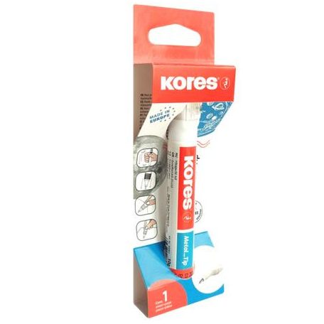 KORES Hibajavító toll, 9 ml, KORES "Metal Tip"
