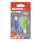 KORES Hibajavító roller, 5 mm x 5 m, KORES "Mini", vegyes szín