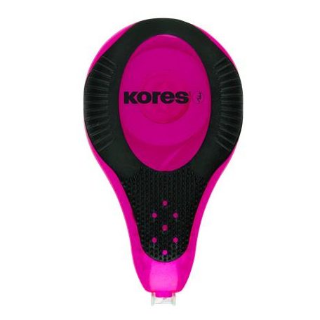 KORES Hibajavító roller, 4,2 mm x 8 m, KORES "2WAY Neon", vegyes színekben