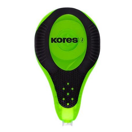 KORES Hibajavító roller, 4,2 mm x 8 m, KORES "2WAY Neon", vegyes színekben