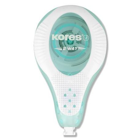 KORES Hibajavító roller, 4,2 mm x 8 m, KORES "2WAY Pastel", vegyes pasztell színekben