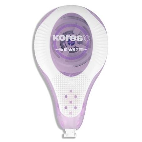 KORES Hibajavító roller, 4,2 mm x 8 m, KORES "2WAY Pastel", vegyes pasztell színekben