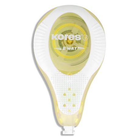 KORES Hibajavító roller, 4,2 mm x 8 m, KORES "2WAY Pastel", vegyes pasztell színekben