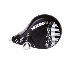   KORES Hibajavító roller, 4,2 mm x 8 m, KORES "Scooter Black&White", vegyes