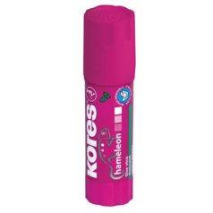   KORES Ragasztóstift, 15 g, elszíntelenedő, KORES "Chameleon", lila