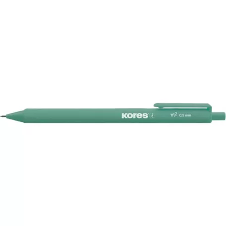 KORES Nyomósirón készlet, 0,5 mm, háromszögletű, KORES "M2 Essential", vegyes színek