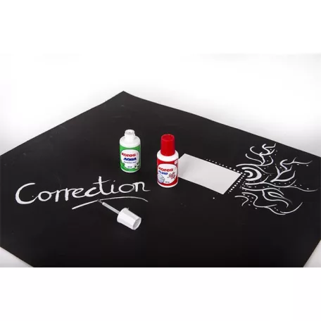 KORES Hibajavító folyadék, oldószeres, 20 ml, KORES "Fluid"