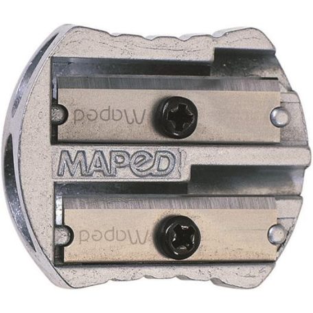 MAPED Hegyező, kétlyukú, fém, MAPED