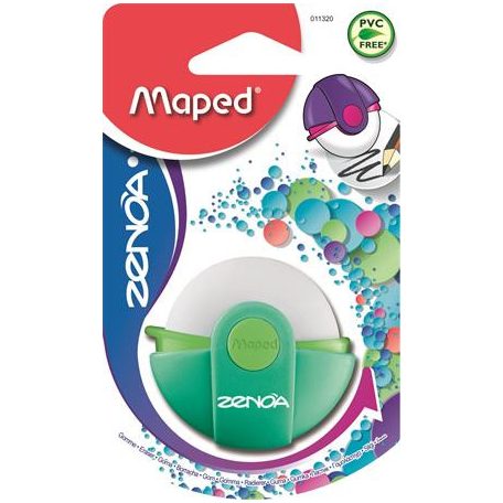 MAPED Radír, műanyag tokos, MAPED "Zenoa"