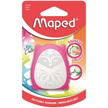 MAPED Stresszoldó radír, MAPED "Mini Cute", vegyes színek