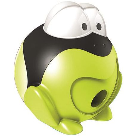 MAPED Hegyező, egylyukú, tartályos, MAPED "Croc Croc", béka, vegyes színek