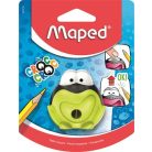MAPED Hegyező, egylyukú, tartályos, MAPED "Croc Croc", béka, vegyes színek