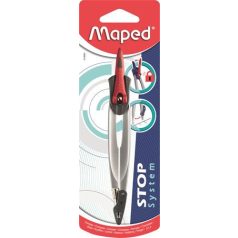   MAPED Körző, rögzíthető lábakkal, MAPED "Stop System", vegyes színek