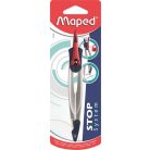 MAPED Körző, rögzíthető lábakkal, MAPED "Stop System", vegyes színek