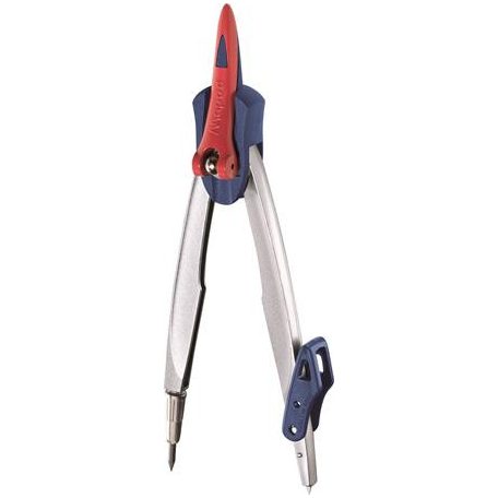 MAPED Körző, rögzíthető lábakkal, MAPED "Stop System", vegyes színek