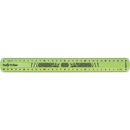 MAPED Vonalzó, műanyag, törhetetlen, 30 cm, MAPED "Twist'n Flex"