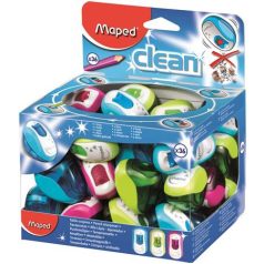   MAPED Hegyező display, egylyukú, tartályos, MAPED "Clean", vegyes színek
