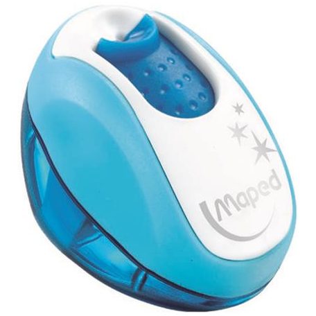 MAPED Hegyező display, egylyukú, tartályos, MAPED "Clean", vegyes színek