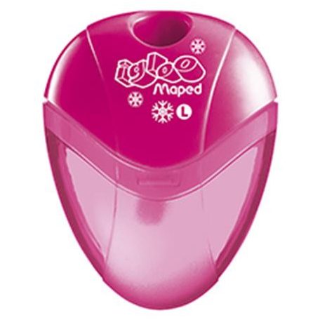 MAPED Hegyező, egylyukú, tartályos, balkezes, MAPED "I-Gloo", vegyes színek