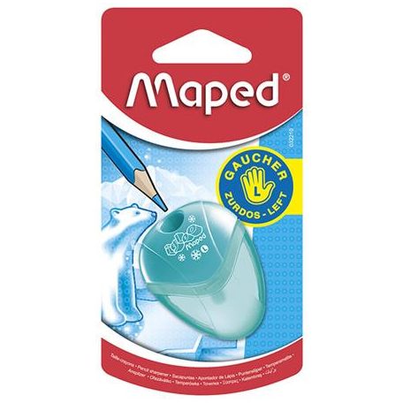 MAPED Hegyező, egylyukú, tartályos, balkezes, MAPED "I-Gloo", vegyes színek