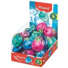 MAPED Hegyező display, egylyukú, tartályos, balkezes, MAPED "I-Gloo", vegyes színek