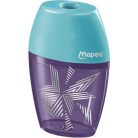 MAPED Hegyező, egylyukú, tartályos, MAPED „Arctic Shaker jégvilág"