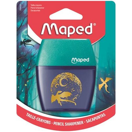 MAPED Hegyező, kétlyukú, tartályos, MAPED „Dragon Shaker sárkány”
