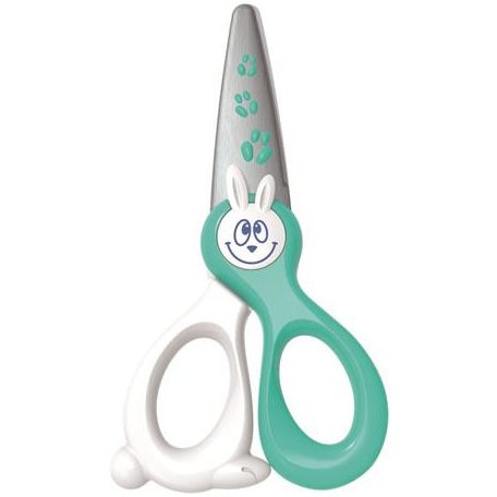MAPED Olló, óvodai, 12 cm, műanyag él, MAPED "Kidi Cut"