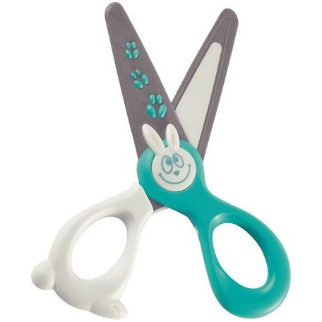 MAPED Olló, óvodai, 12 cm, műanyag él, MAPED "Kidi Cut"
