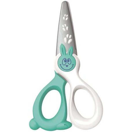 MAPED Olló, óvodai, 12 cm, műanyag él, MAPED "Kidi Cut"