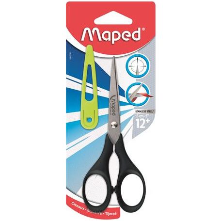 MAPED Olló, iskolai, 13 cm, MAPED "Genius"