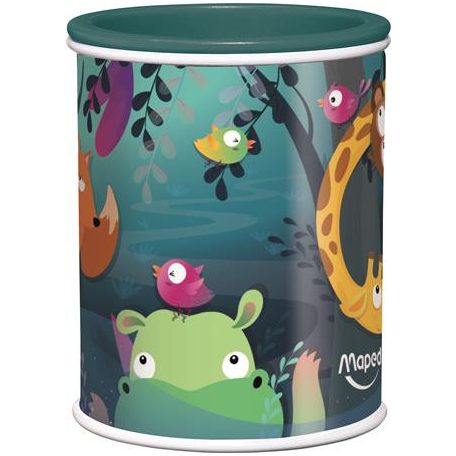 MAPED Hegyező, kétlyukú, tartályos, MAPED "Jungle Fever"