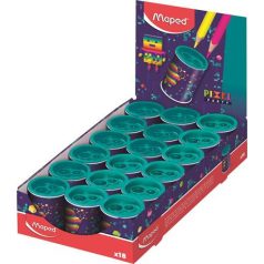   MAPED Hegyező display, kétlyukú, tartályos, MAPED "Pixel Party"