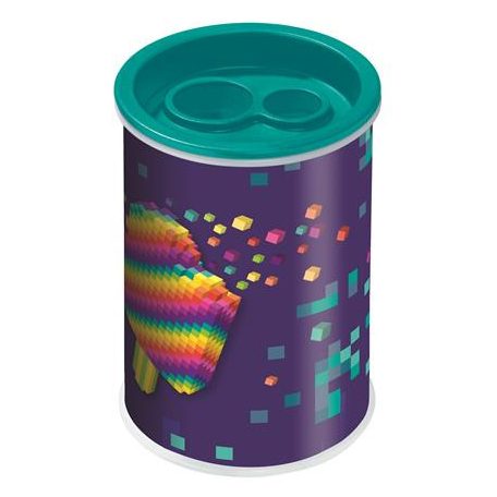 MAPED Hegyező display, kétlyukú, tartályos, MAPED "Pixel Party"