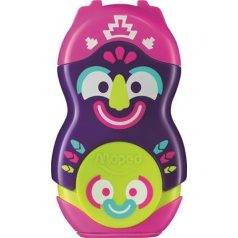   MAPED Hegyező és radír, egylyukú, tartályos, MAPED "Fancy", vegyes színek