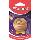 MAPED Hegyező, egylyukú, tartályos, MAPED „Planet”, bolygók, vegyes minták